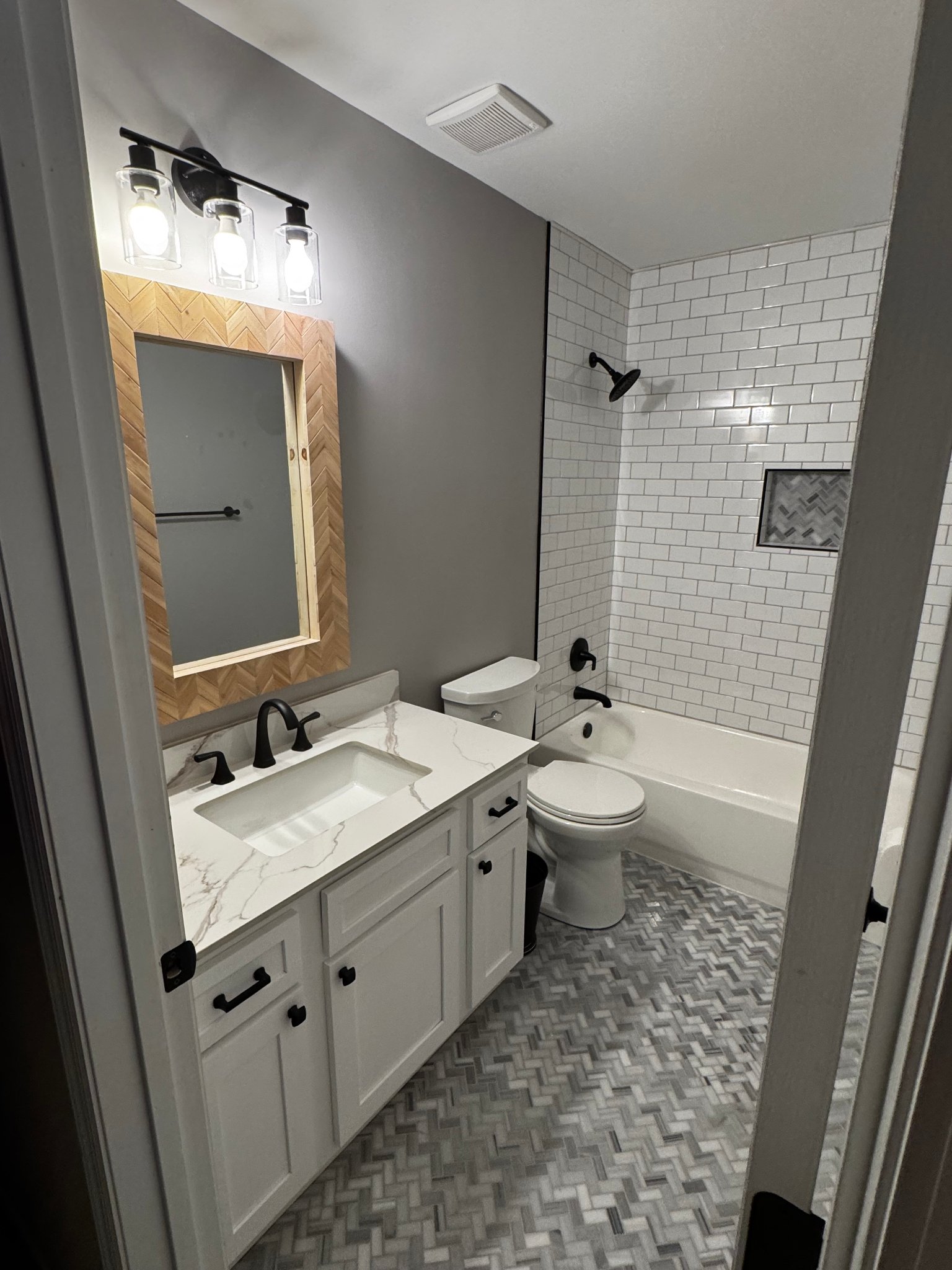 Gray Bathroom Refresh